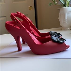 VIVIENNE WESTWOOD FOR MELISSA HEELS SIZE 7